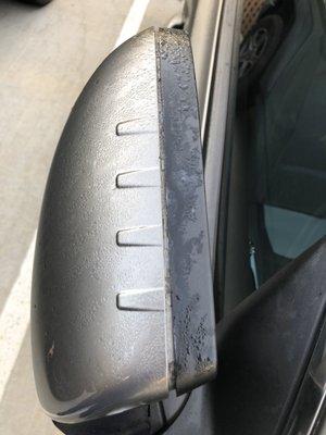 The 'your car is ready' mirror