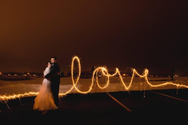 Loved our evening light painting, too!