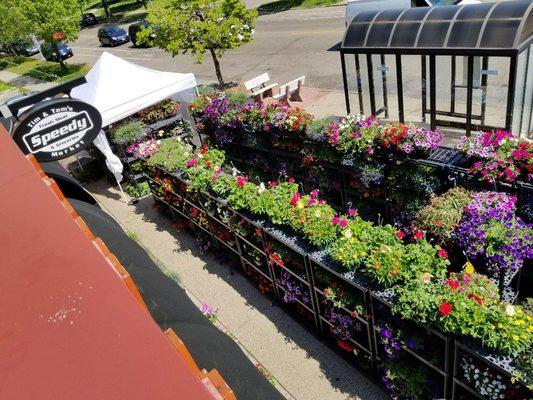 The Tim and Tom's Speedy Market Garden Center is open for business!! (Photo taken May 12, 2017)