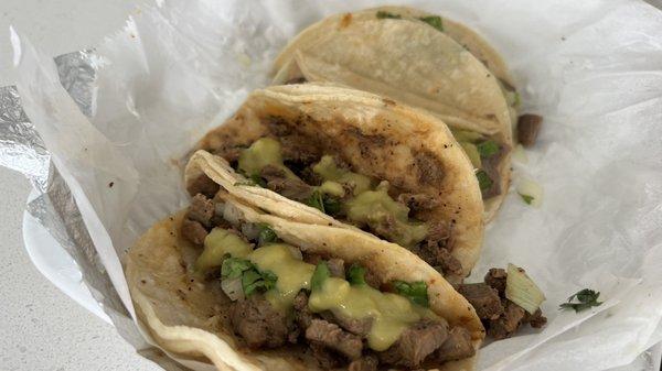 Beef tacos