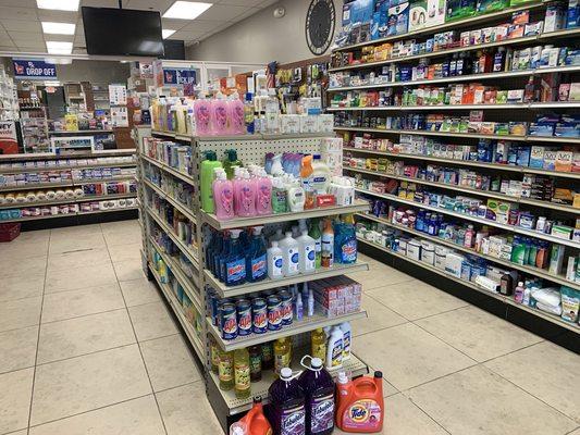 Detergents & cleaning supplies also available at Mike's Pharmacy