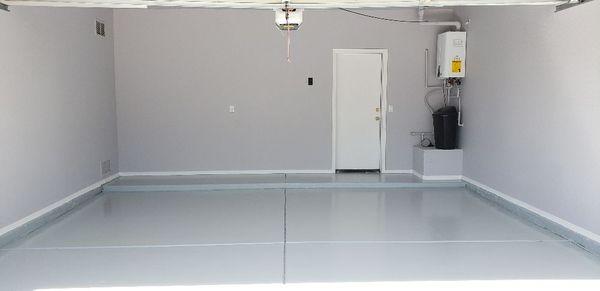 Epoxy floor done