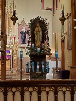 Quinquagesima Sunday  , feast of our Lady of Lourdes