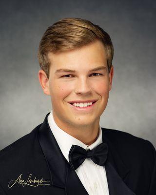 High School Senior Tuxedo photo for the yearbook. Don't stress, I take care of submitting it all for you to the yearbook.