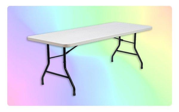 Rectangular White Table