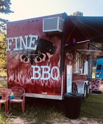 Big Red BBQ TRAILER