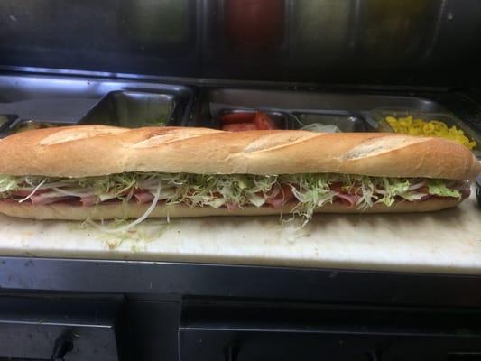 Best stick hoagie ever. Nd price is cheappppp