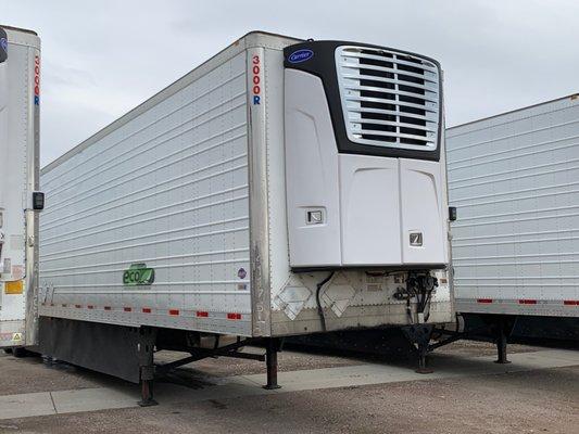 Brand New 2019 Reefer Unit on a Great 2014 Trailer