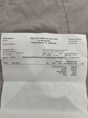 $6095 estimate cost me $11 and ten minutes to fix, oh yeah, I also had to clean the condenser with a hose, which took me five minutes!