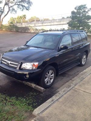 My Toyota Highlander Hybrid!! Fully equipped!! Thanks Mr. Kal, Henry & Abel!