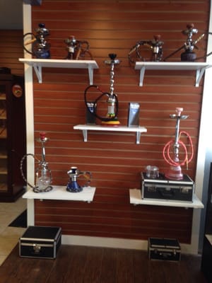 Nice hookah display