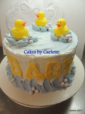 Ducky baby cake