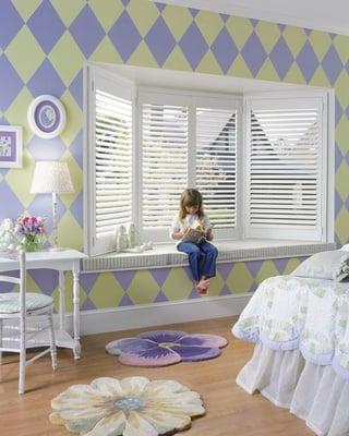 Heritance Hardwood Shutters in White