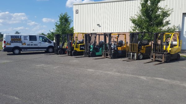 Rental Units Available Pneumatic, Cushion and Electric Forklifts