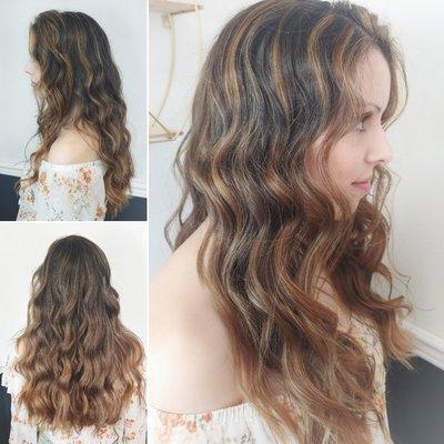 Virgin Hair to Balayage. Lovely