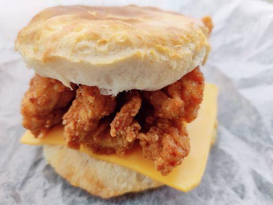 The best chicken biscuit on I-16.