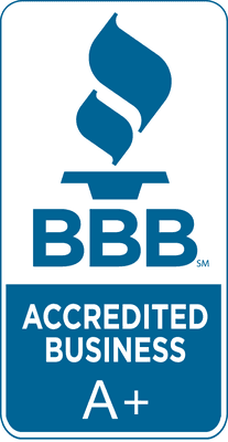 We are an A+ Accredited Business!