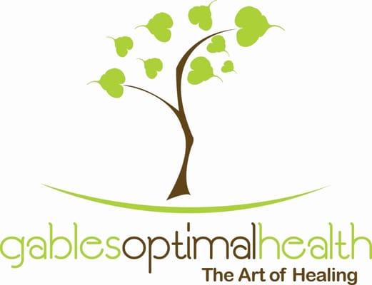 Gables Optimal Health, Coral Gables, The Art of Healing, Logo