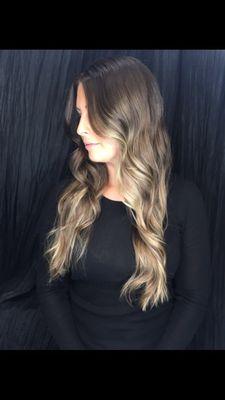 Reverse balayage