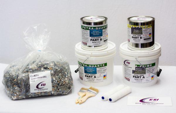 1 Car Garage Epoxy Flooring Kit