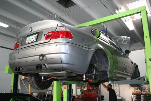 BMW E46 M3 service work