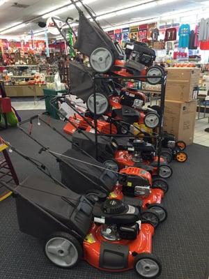 Push mowers