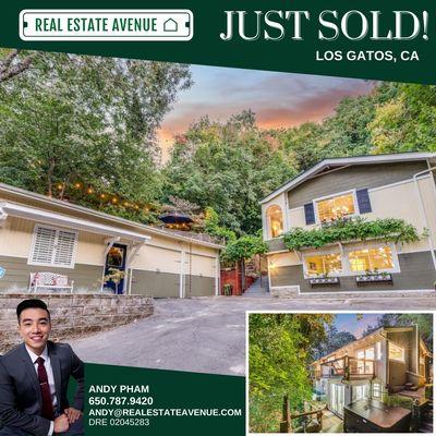 Just closed on this Los Gatos home just in time for the New Year. Saved my first time buyers over $100K + $20K in credits. Ask me how!