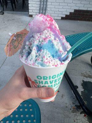 princess snow cone