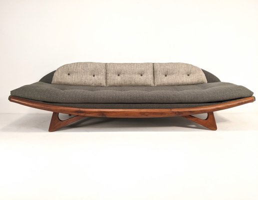 Mid Century Modern Gondola Sofa by Adrian Pearsall