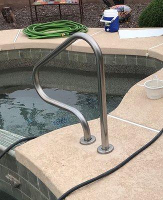 Do you need a hand rail installed?