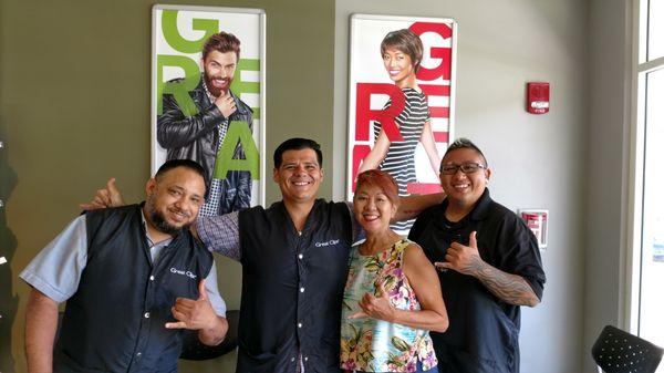 The Great Crew at Great Clips! 5stars!