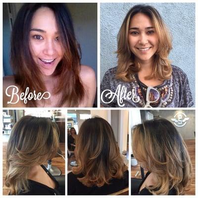 Cut and color make over!