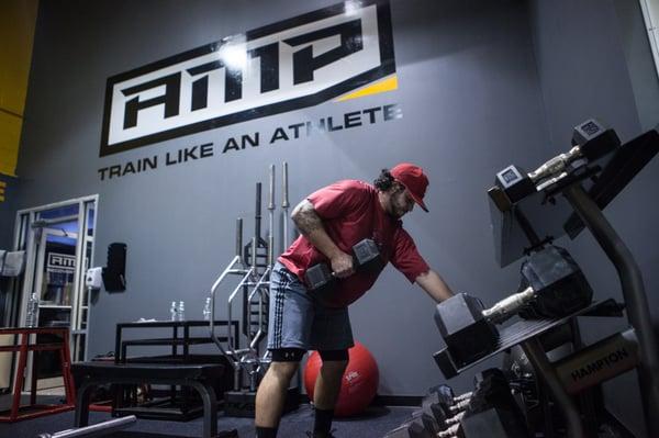 The AMP Performance Center was forged on the field of competition.