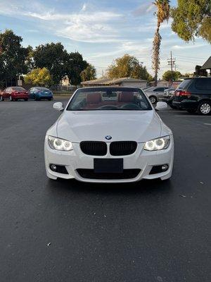 Auto dealer in Tracy I got this Beautiful M package BMW!  With registration services and vin verification also