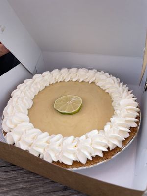 Key lime pie