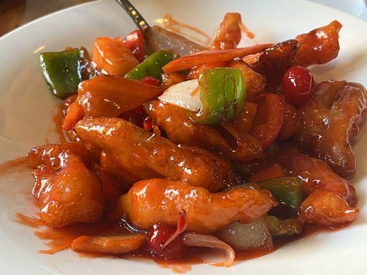 53. Sweet and Sour Chicken