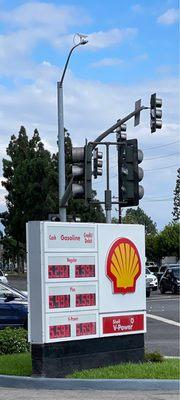 September 2022 gas price