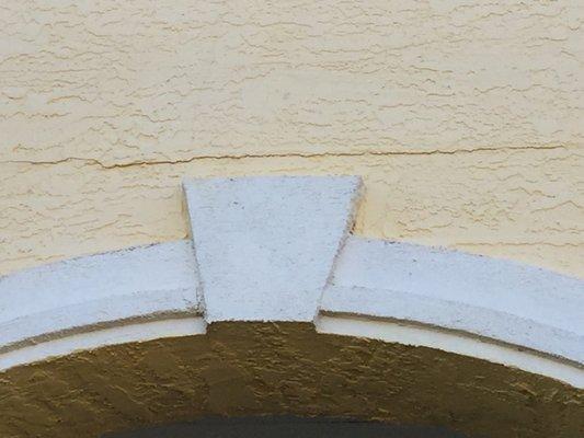 Large crack in your stucco?