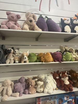 Jellycat plushies