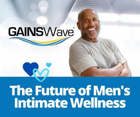 Gainswave therapy for men