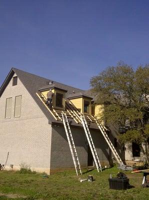 Roof Dormer repair.