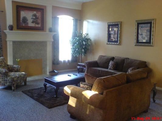 Our lovely and endearing home - Living area...