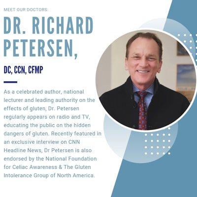 Dr. Richard Petersen, DC, CCN, CFMP and Co-founder of Root Cause Medical Clinic