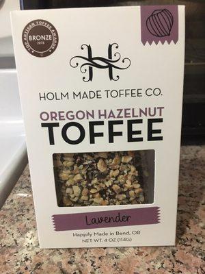 Lavender Oregon Hazelnut Toffee