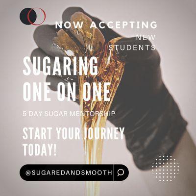 One on one sugar waxing training