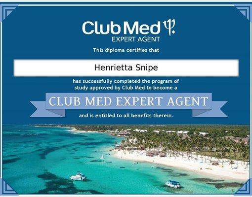 Clubmed specialist