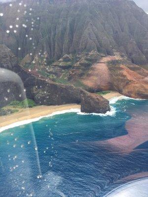 Helicopter tour booked for us in Kauai