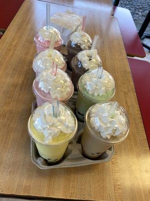 My flavor place smoothies boba