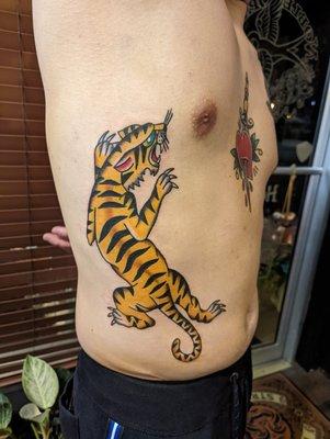 Traditional Tiger Tattoo