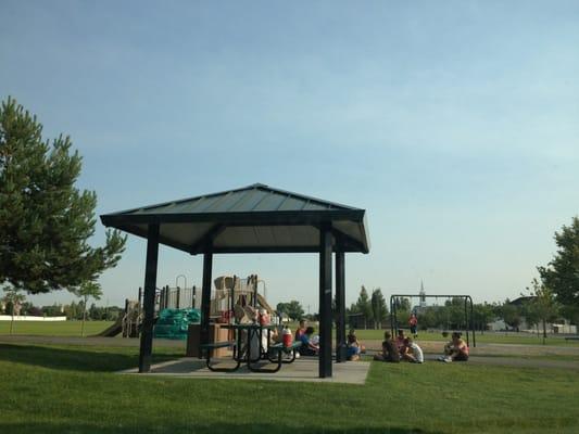 Playground and picnic area